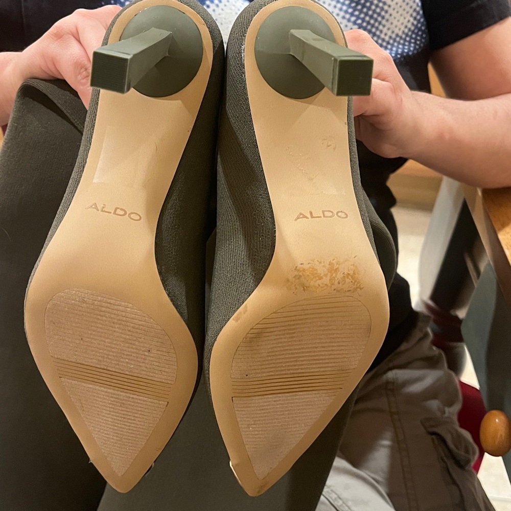 Aldo Olive Over-the-Knee Boots - Picture 11 of 11